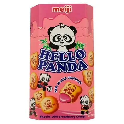 Meiji Hello Panda Strawberry