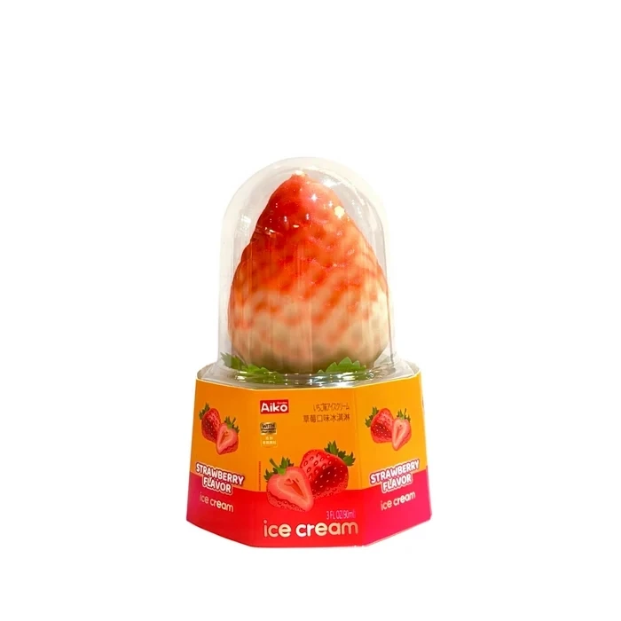 Strawberry Flavored Ice Cream