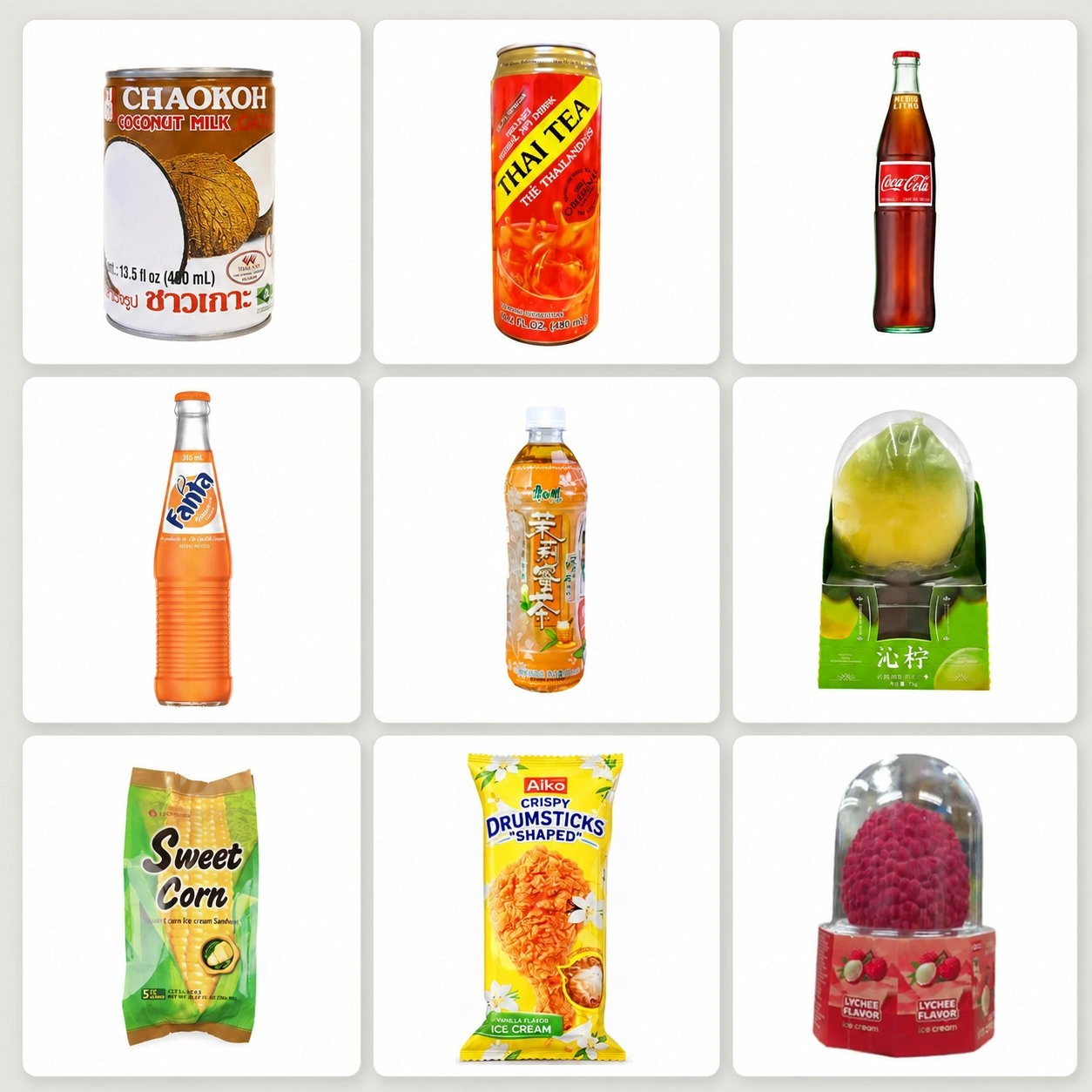 Drinks and desserts category