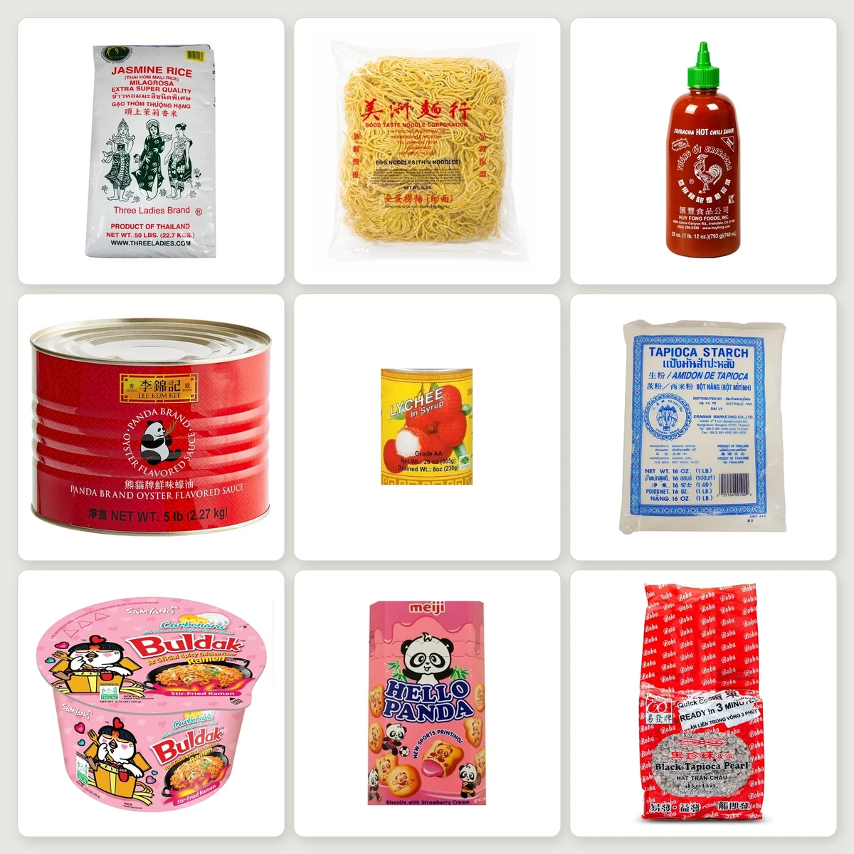Dry goods and snacks category