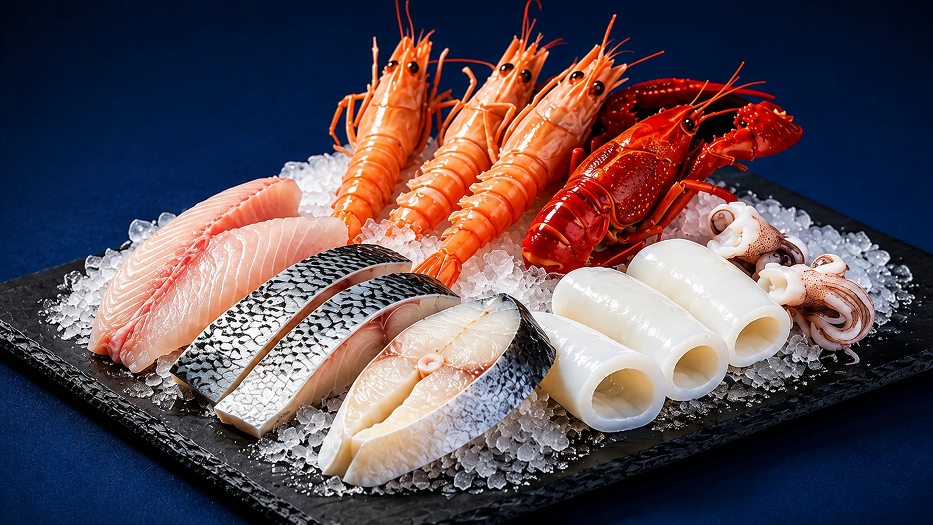 Premium seafood selection